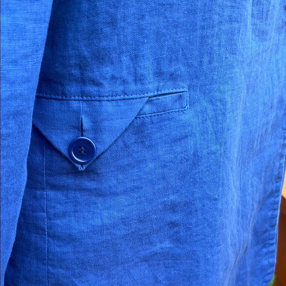NWT Madewell Blue Blazer Double-Breasted Suit Jacket - Picture 5 of 13